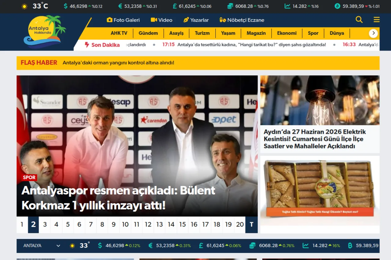 antalyahakkinda.com web sitesi ekran görüntüsü - Yerel - DA 38