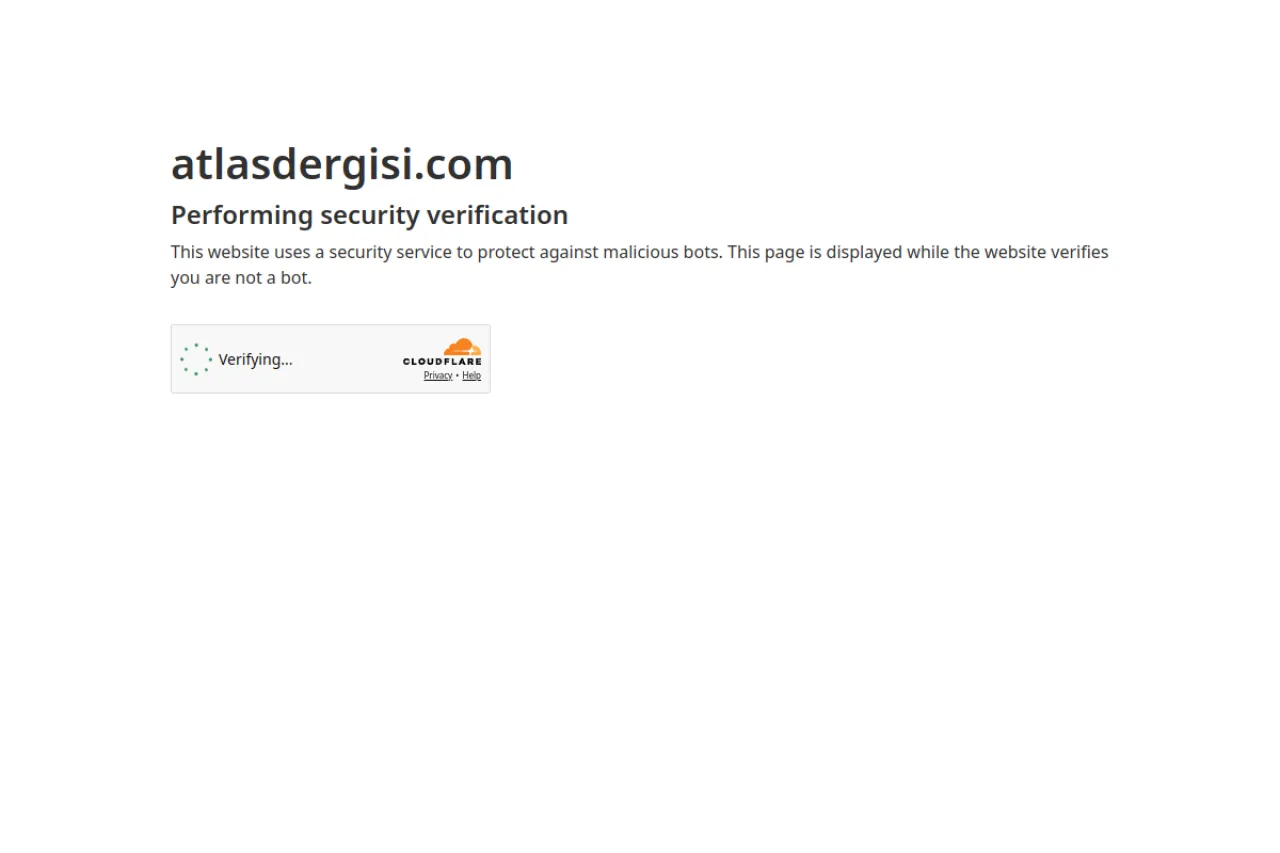 atlasdergisi.com web sitesi ekran görüntüsü - Haber - DA 40