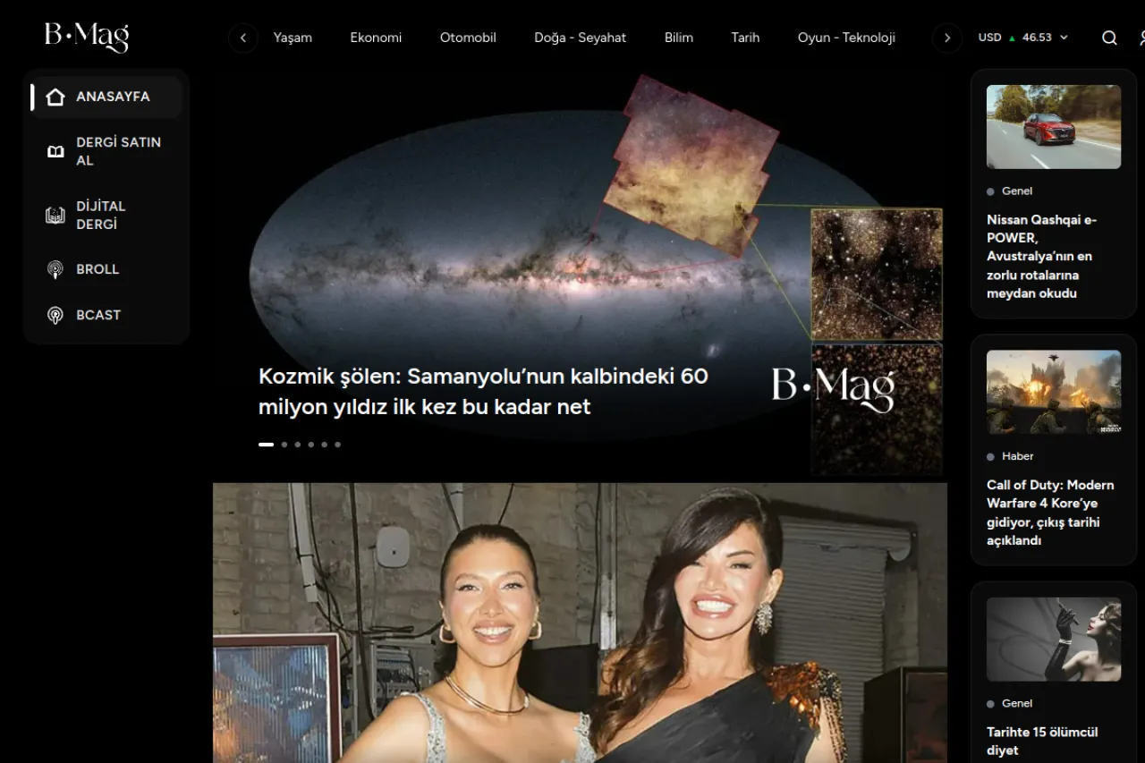 bmag.com.tr web sitesi ekran görüntüsü - Haber - DA 40