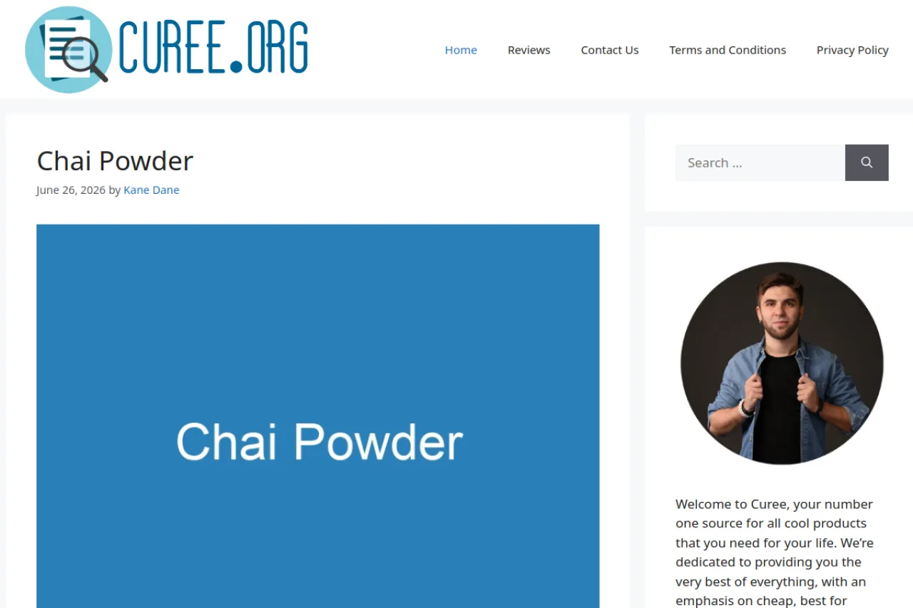 curee.org web sitesi ekran görüntüsü - Haber - DA 66