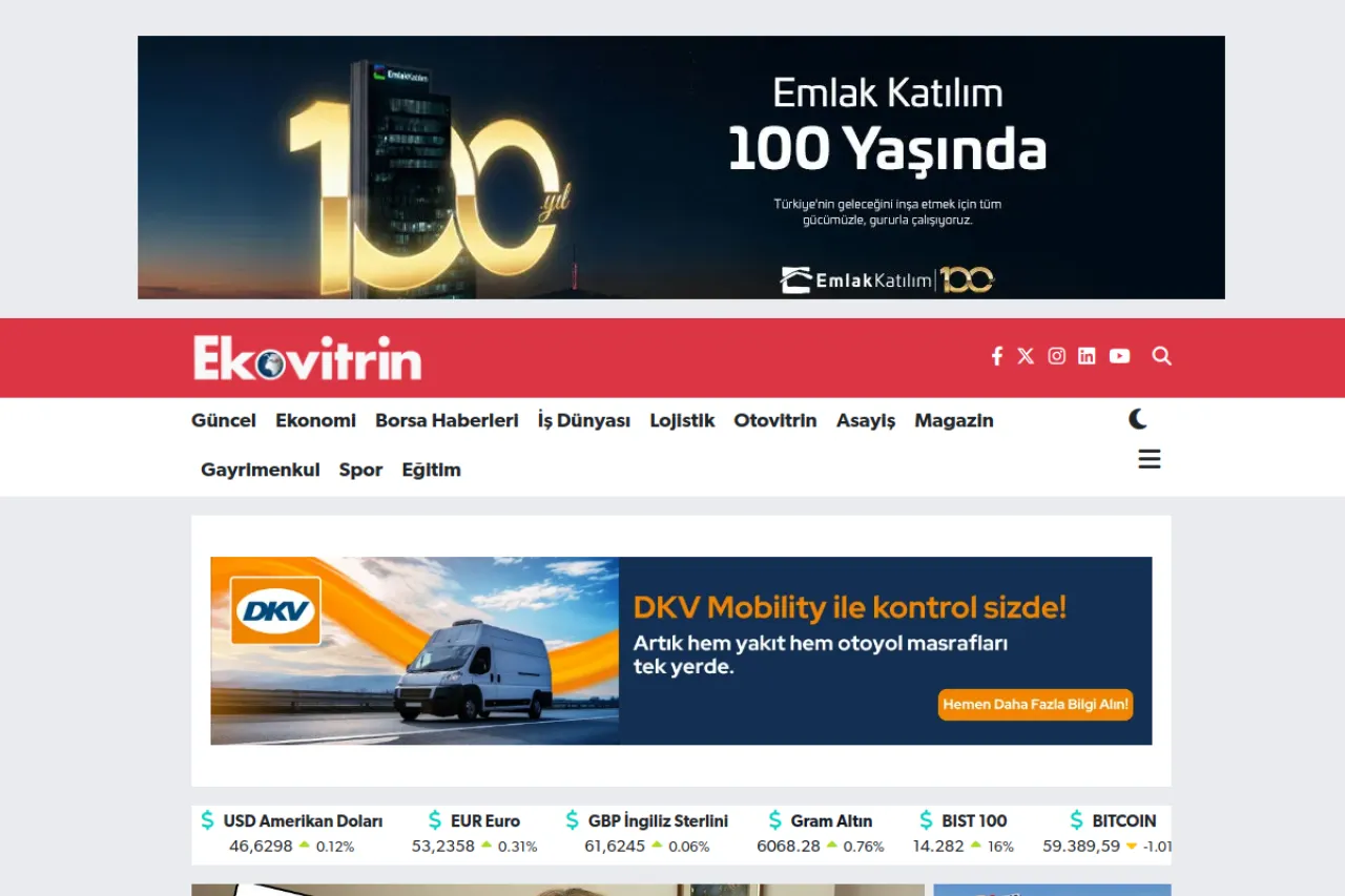 ekovitrin.com web sitesi ekran görüntüsü - Haber - DA 37
