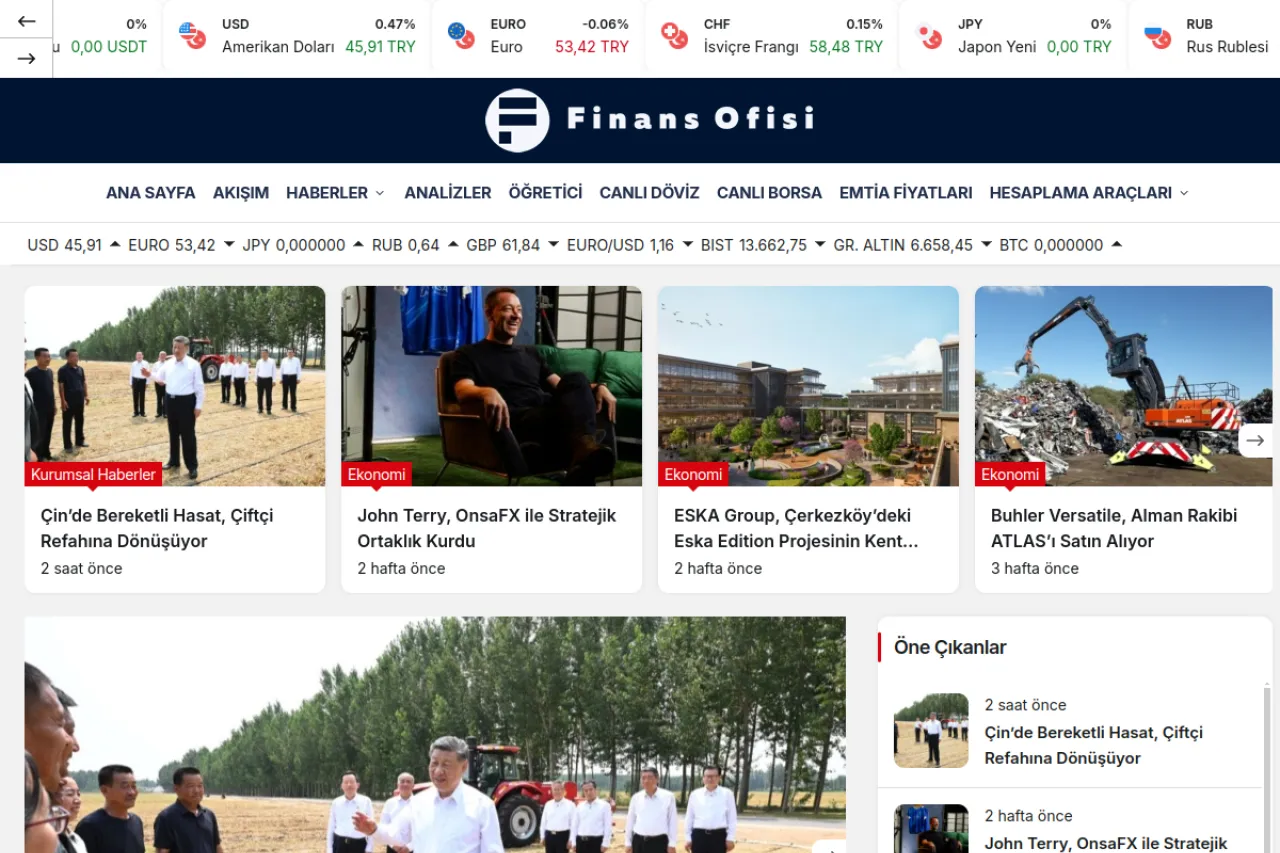 finansofisi.com web sitesi ekran görüntüsü - Ekonomi - DA 8