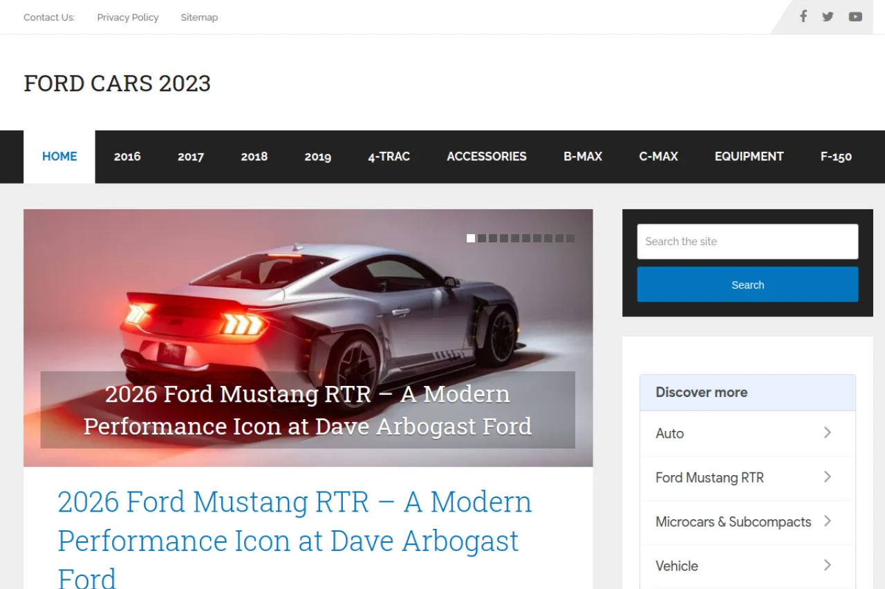 forfordlovers.com web sitesi ekran görüntüsü - Haber - DA 74