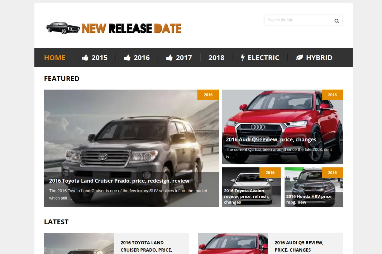 frogcars.com web sitesi ekran görüntüsü - Haber - DA 72