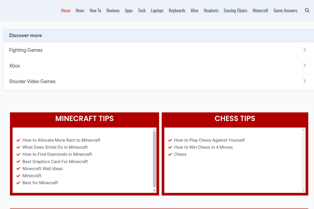 gamingkk.com web sitesi ekran görüntüsü - Haber - DA 55