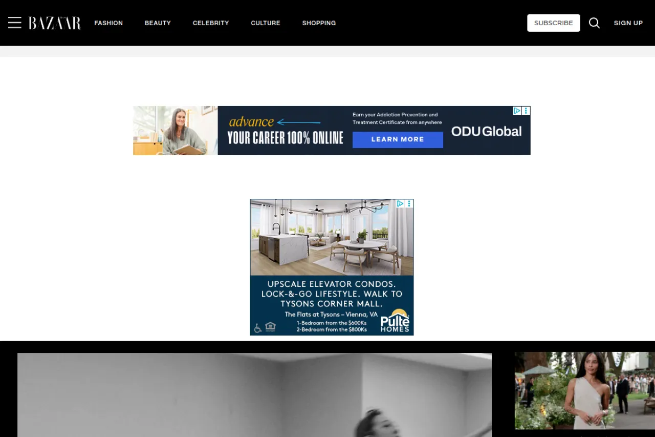 harpersbazaar.com.au web sitesi ekran görüntüsü - Haber - DA 76