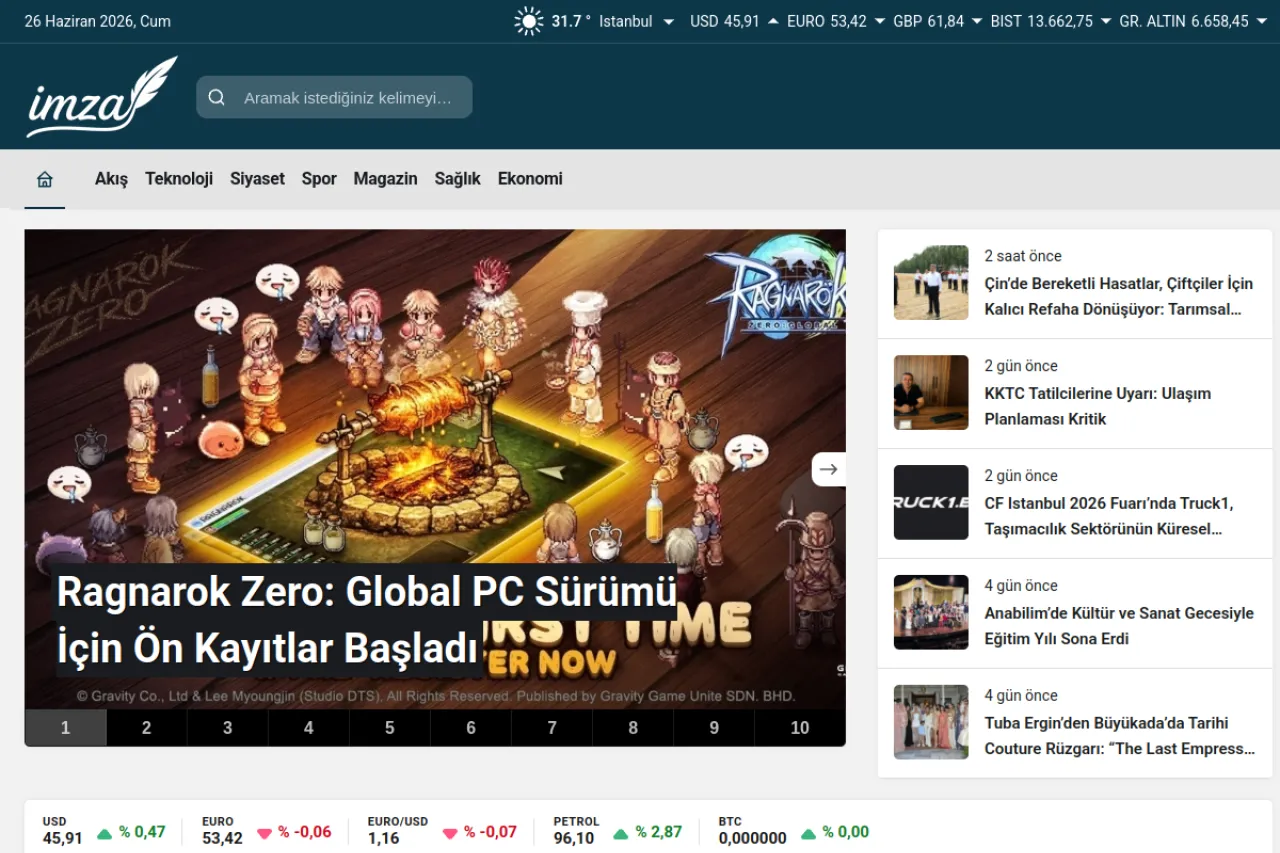 imzahaber.com web sitesi ekran görüntüsü - Haber - DA 8