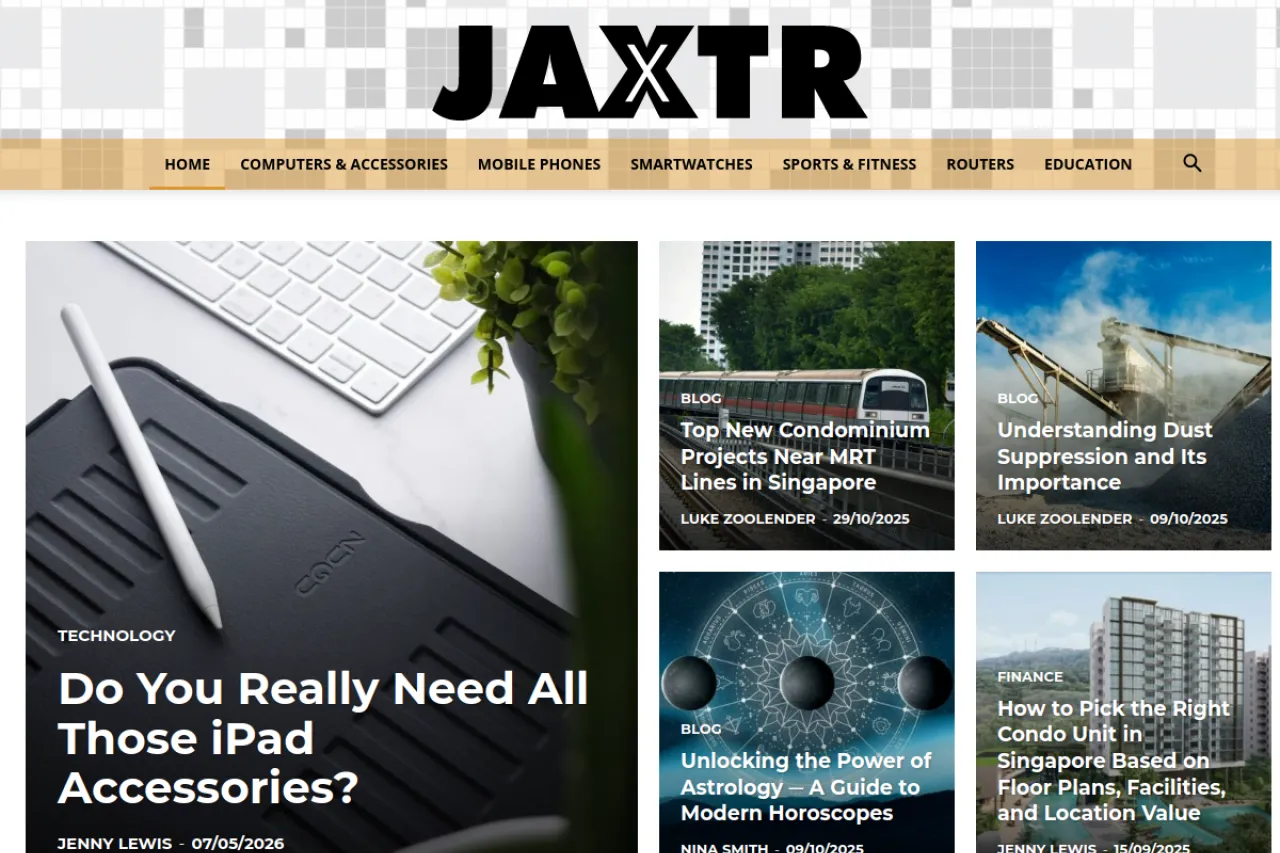 jaxtr.com web sitesi ekran görüntüsü - Haber - DA 71