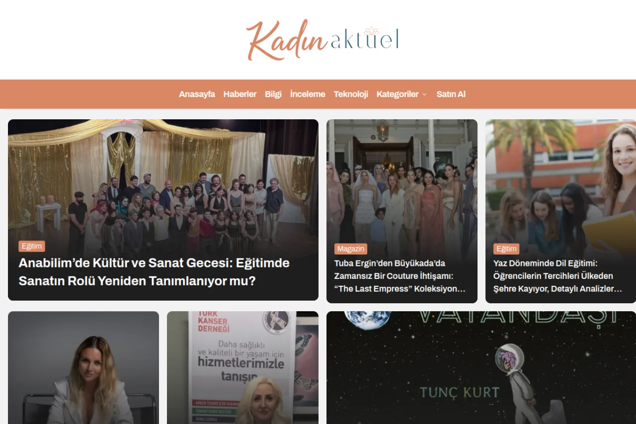 kadinaktuel.com web sitesi ekran görüntüsü - DA 4