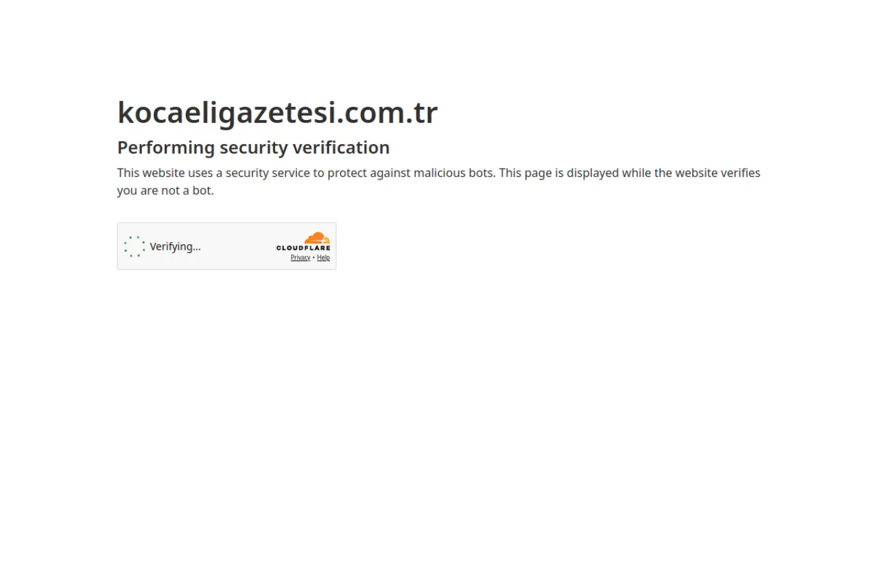 kocaeligazetesi.com.tr web sitesi ekran görüntüsü - Haber - DA 39