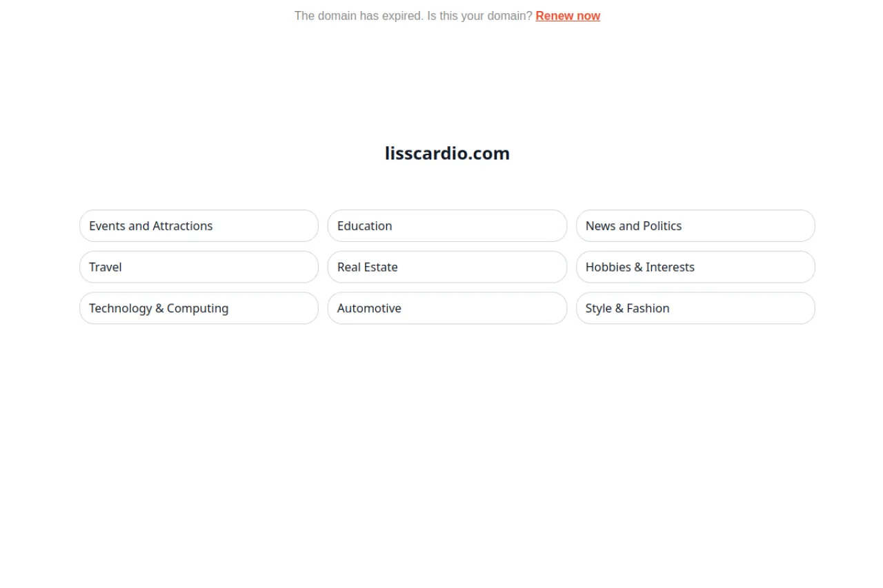 lisscardio.com web sitesi ekran görüntüsü - Haber - DA 57