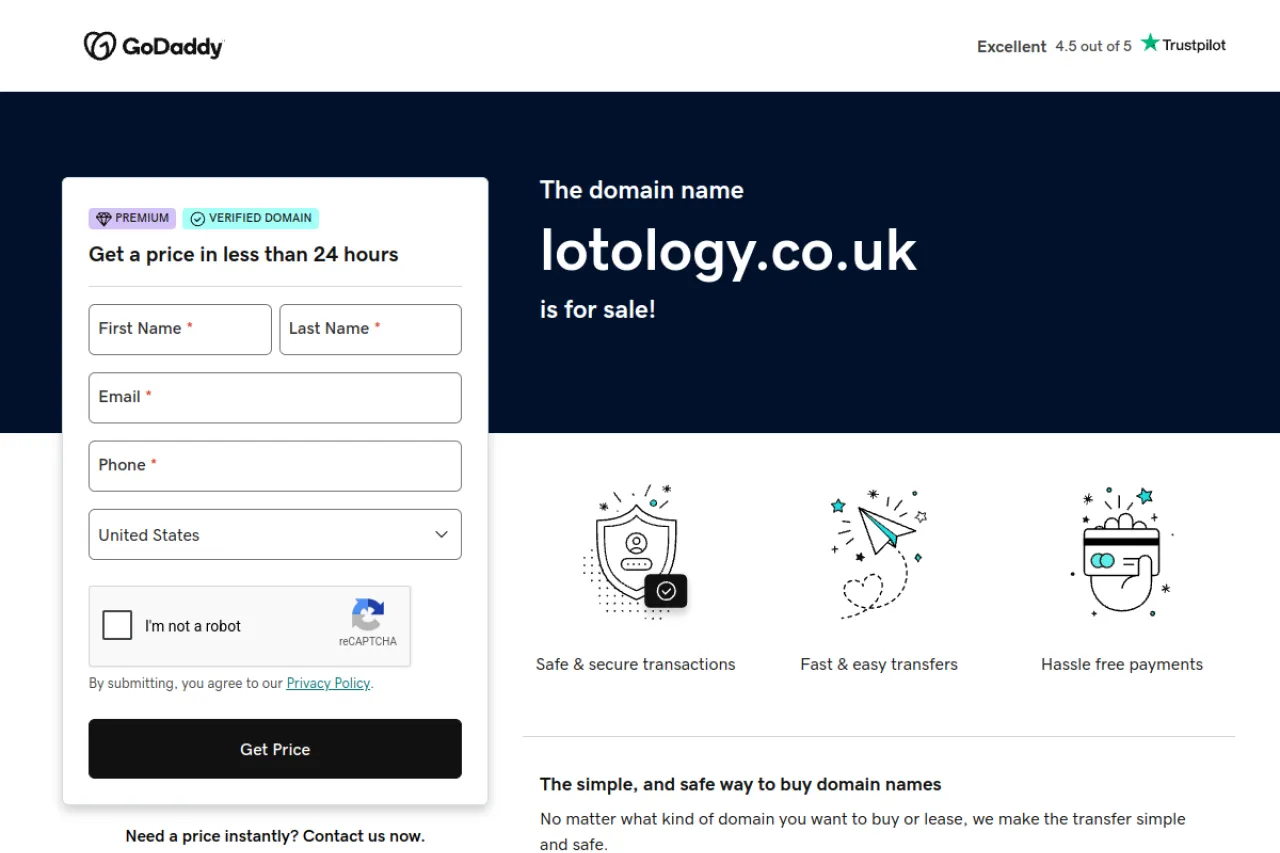 lotology.co.uk web sitesi ekran görüntüsü - Otomotiv - DA 34