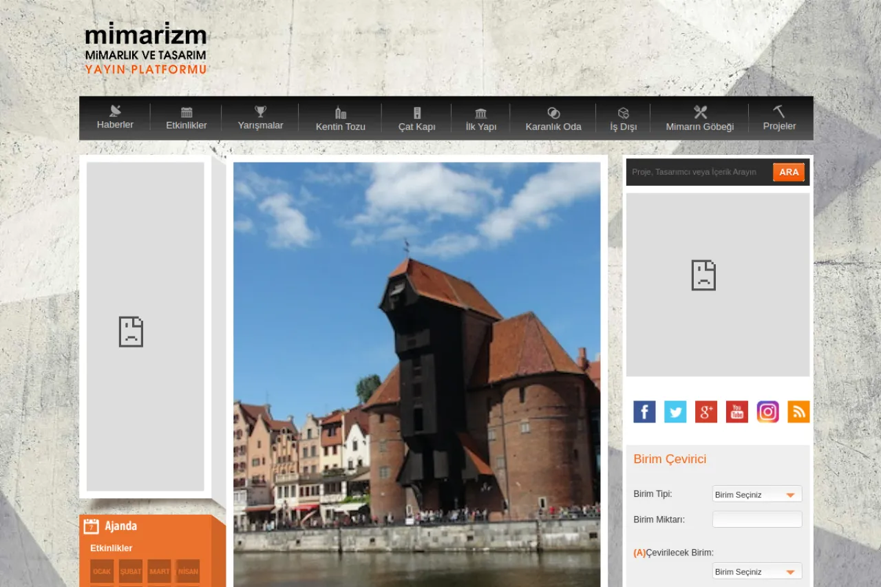 mimarizm.com web sitesi ekran görüntüsü - Haber - DA 33
