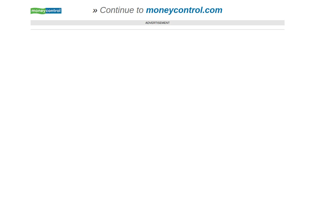 moneycontrol.com web sitesi ekran görüntüsü - Haber - DA 90