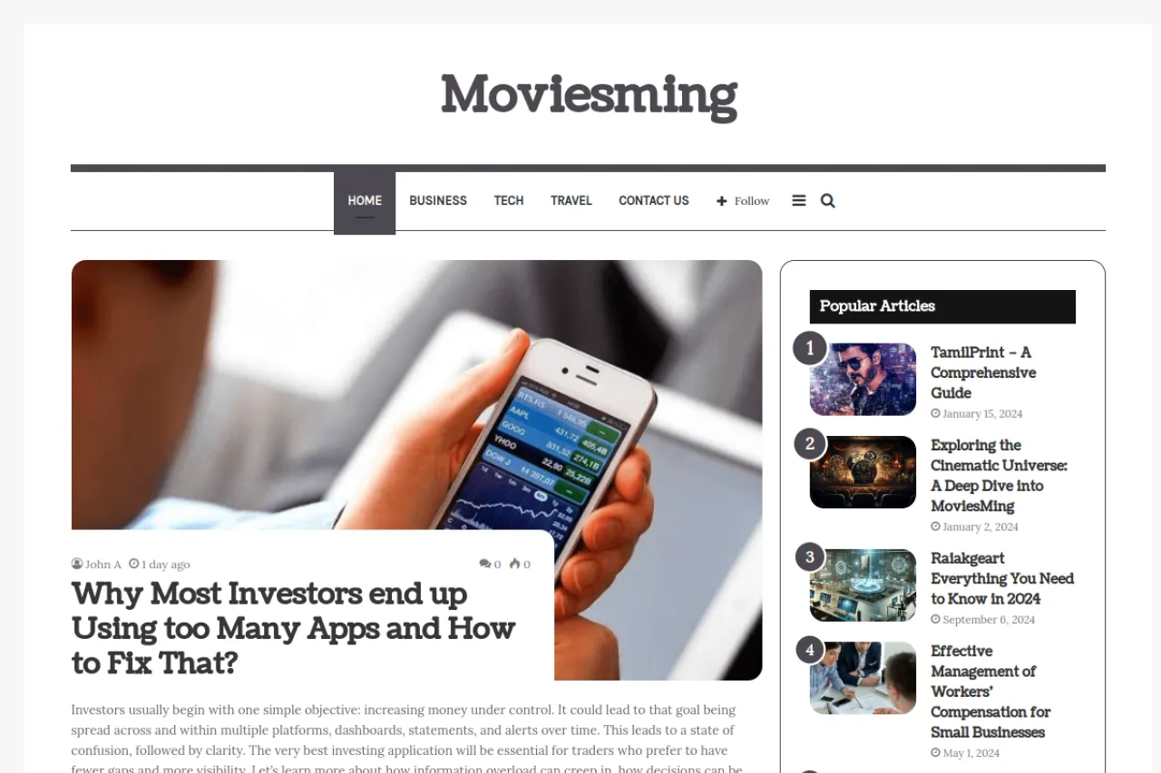 moviesming.org web sitesi ekran görüntüsü - Haber - DA 59