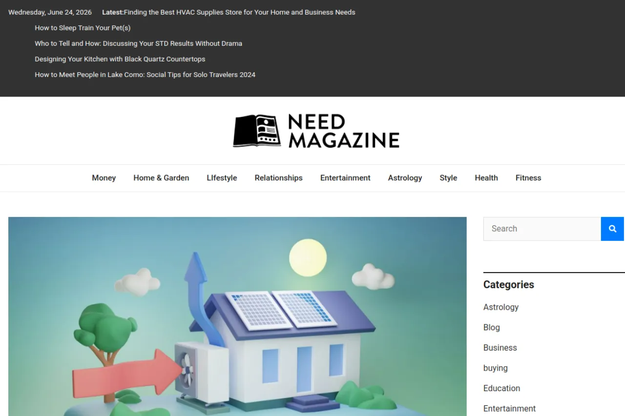 needmagazine.com web sitesi ekran görüntüsü - Magazin - DA 50