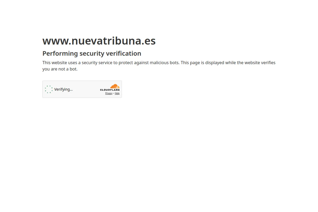 nuevatribuna.es web sitesi ekran görüntüsü - Haber - DA 73