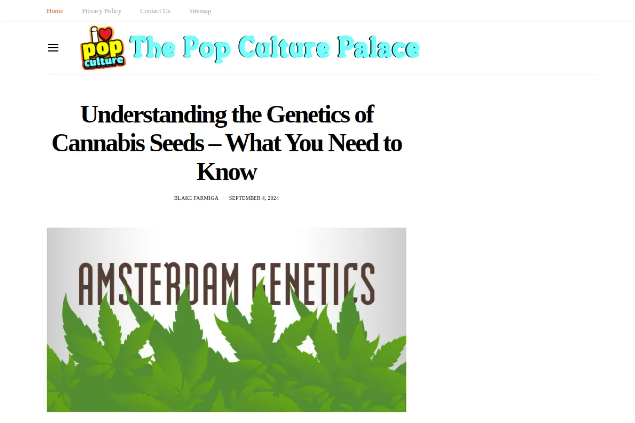 thepopculturepalace.com web sitesi ekran görüntüsü - Teknoloji - DA 56