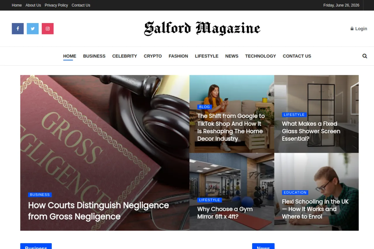 thesalfordmagazine.com web sitesi ekran görüntüsü - DA 41