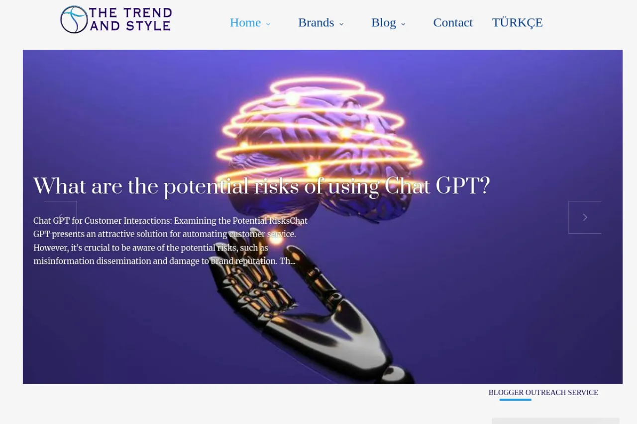 thetrendandstyle.com web sitesi ekran görüntüsü - Yaşam - DA 16