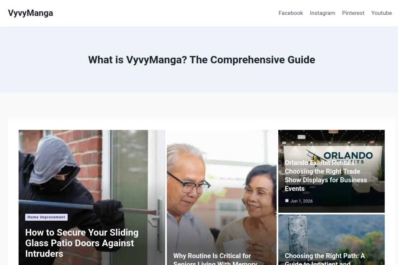 thevyvymanga.com web sitesi ekran görüntüsü - Haber - DA 35