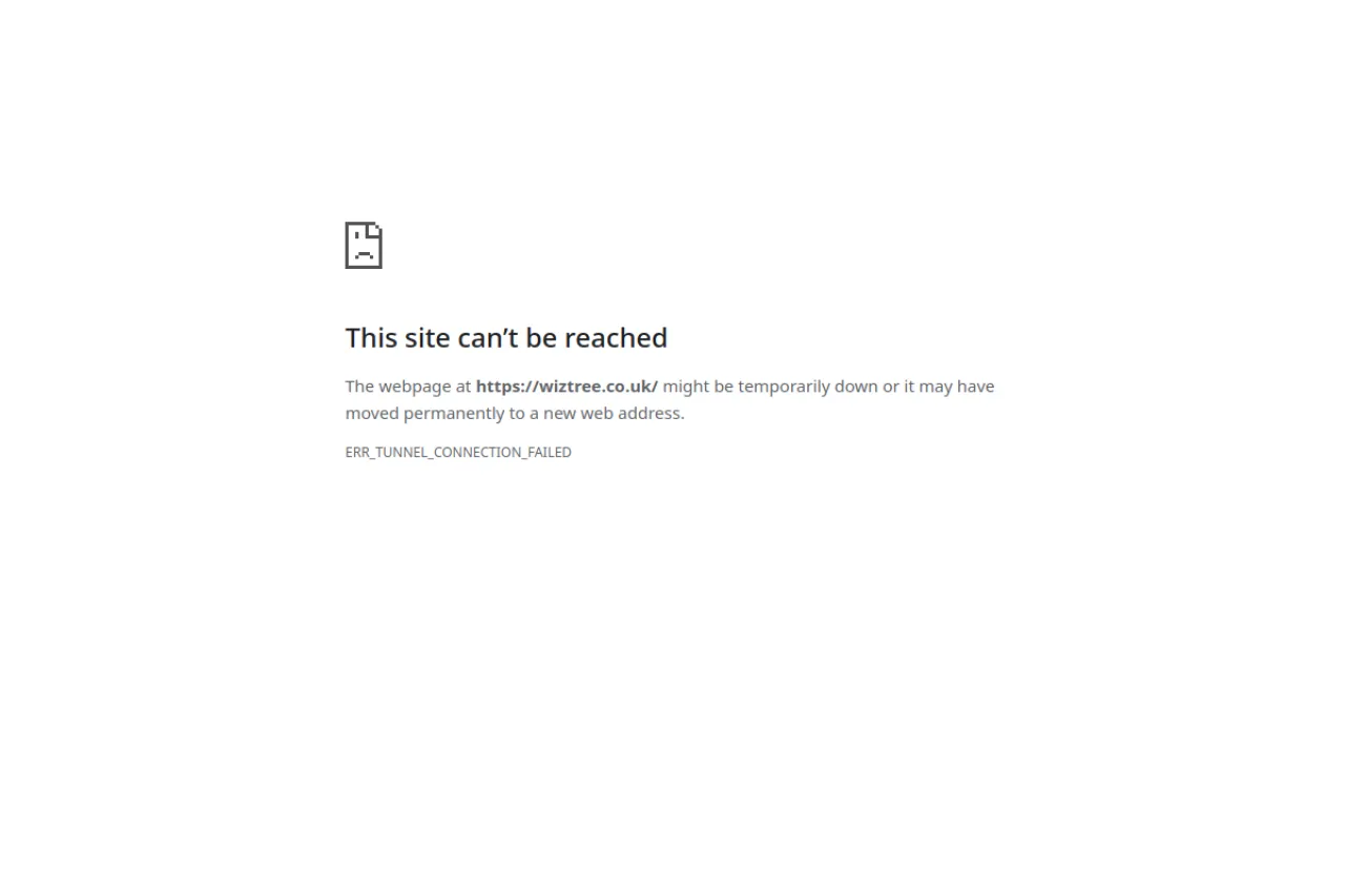 wiztree.co.uk web sitesi ekran görüntüsü - Haber - DA 39