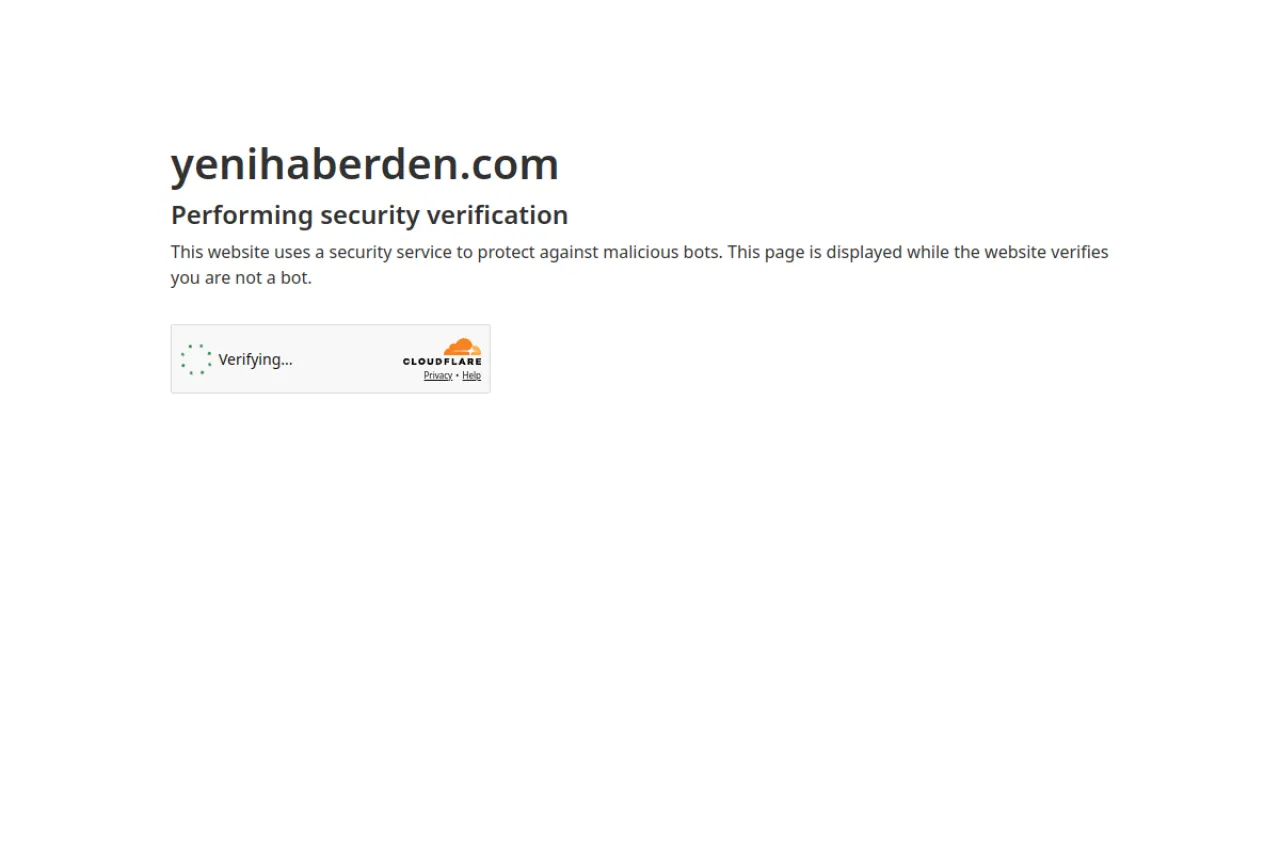 yenihaberden.com web sitesi ekran görüntüsü - Haber - DA 40